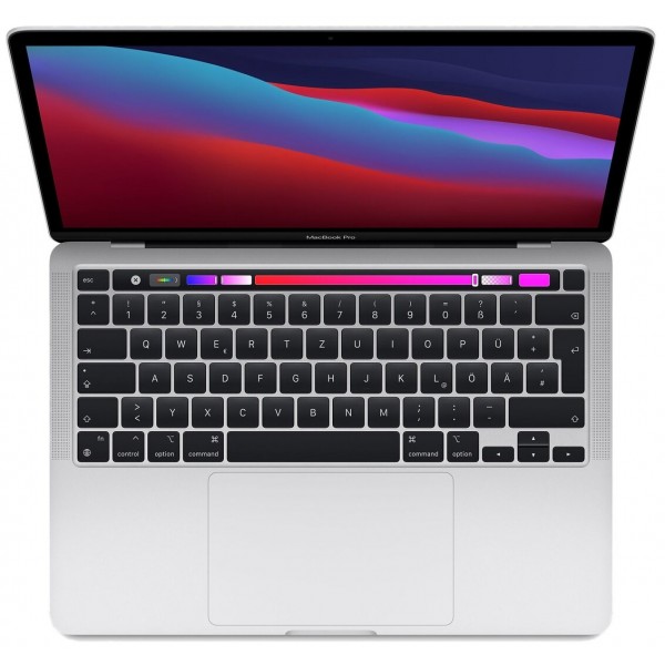 Apple MacBook Pro 13.3 Touch Bar 2022 MNEQ3LL/A (M2 8-Core, GPU 10-Core, 8GB, 512GB) серебристый