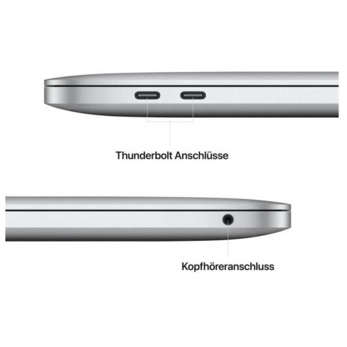 Apple MacBook Pro 13.3 Touch Bar 2022 MNEQ3LL/A (M2 8-Core, GPU 10-Core, 8GB, 512GB) серебристый