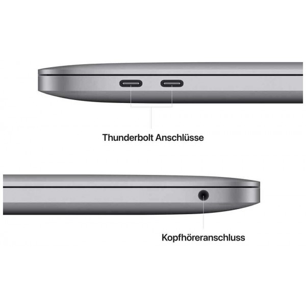 Apple MacBook Pro 13.3 Touch Bar 2022 MNEQ3LL/A (M2 8-Core, GPU 10-Core, 8GB, 512GB) серебристый