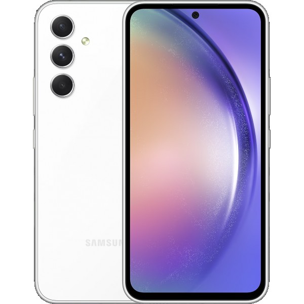 Купить Смартфон Samsung Galaxy A54 5G 8/256 ГБ RU, 2 nano SIM, белый в Москве
