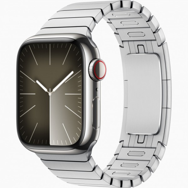 Apple Watch Series 8 41mm Silver Stainless Steel Case with Silver Link Bracelet Apple Watch Series 8 41mm Silver Stainless Steel Case with Silver Link Bracelet