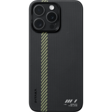 Чехол Pitaka Fusion Weaving MagEZ 5 для iPhone 15 Pro - Break the Line