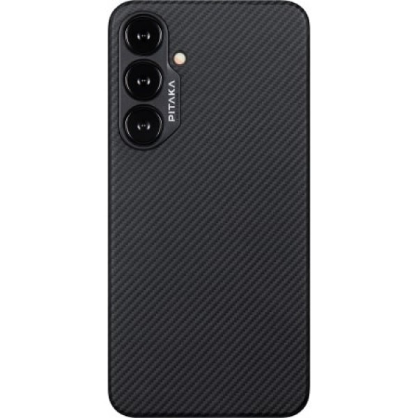 Чехол Pitaka MagEZ Case 4 для Samsung S24 Plus, черный/серый (Black/Grey Twill) (KS2401S) Чехол Pitaka MagEZ Case 4 для Samsung S24 Plus, черный/серый (Black/Grey Twill) (KS2401S)