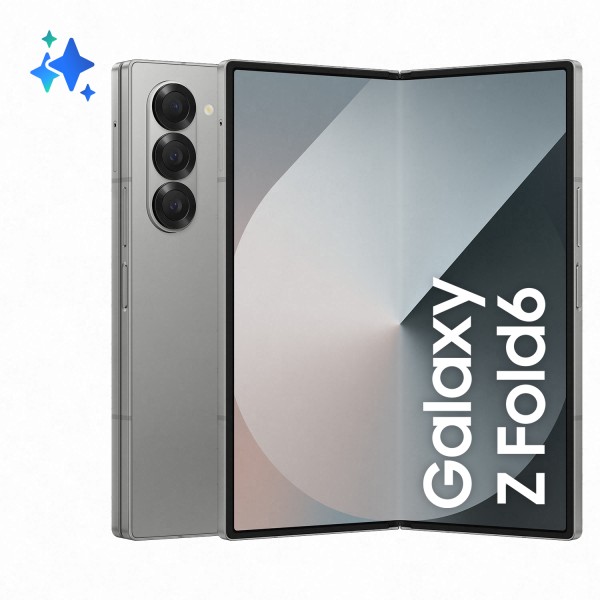 Смартфон Samsung Galaxy Z Fold6 12/1 ТБ, Dual: nano SIM + eSIM, Серебристый Смартфон Samsung Galaxy Z Fold6 12/1 ТБ, Dual: nano SIM + eSIM, Серебристый