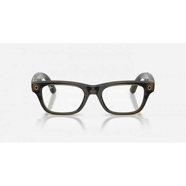 Очки с камерой Ray-Ban Meta Blayzer Optics Gen 2 RW7001 Dark Olive, 50-19-150 мм