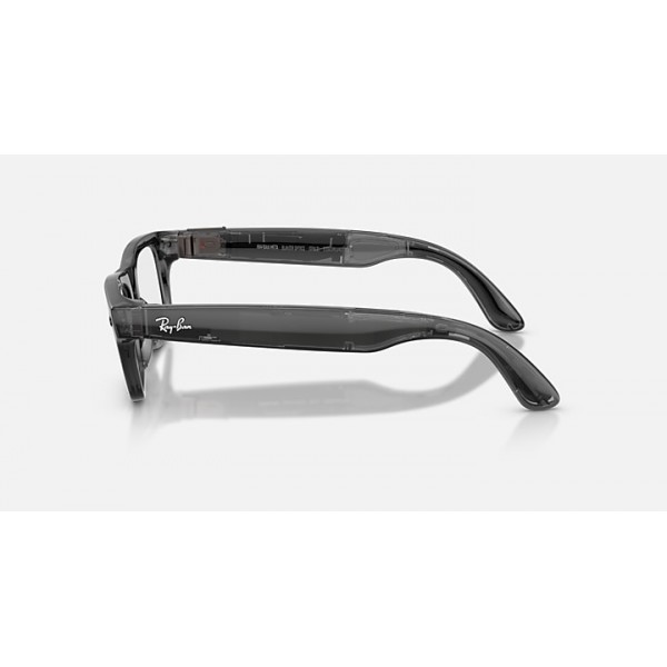 Очки с камерой Ray-Ban Meta Blayzer Optics Gen 2 RW7001 Transparent Black, 54-19-155 мм