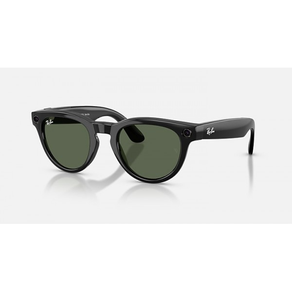 Очки с камерой Ray-Ban Meta Headliner Gen 2 RW4013 Shiny Black / G15 Green, 50-23-150 мм