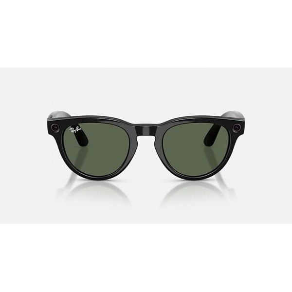 Очки с камерой Ray-Ban Meta Headliner Gen 2 RW4013 Shiny Black / G15 Green, 50-23-150 мм