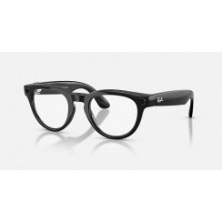 Очки с камерой Ray-Ban Meta Headliner Gen 2 RW4013F Shiny Black / Transitions Sapphire, 51-23-150 мм