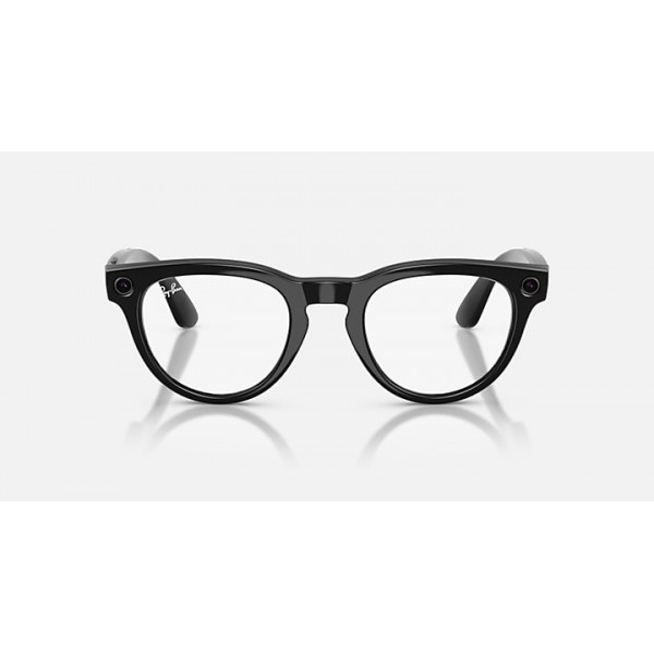 Очки с камерой Ray-Ban Meta Headliner Gen 2 RW4013F Shiny Black / Transitions Sapphire, 51-23-150 мм