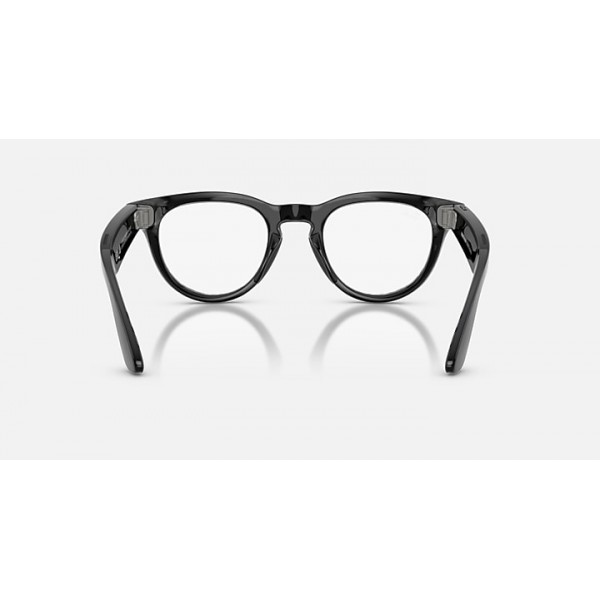 Очки с камерой Ray-Ban Meta Headliner Gen 2 RW4013F Shiny Black / Transitions Sapphire, 51-23-150 мм