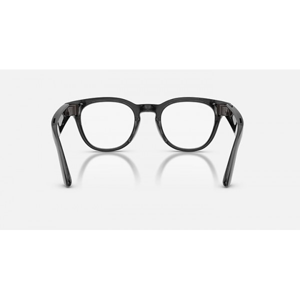 Очки с камерой Ray-Ban Meta Scriber Optics Gen 2 RW7002 Transparent Black, 49-22-150 мм