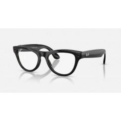 Очки с камерой Ray-Ban Meta Skyler Gen 1 RW4010 Shiny Black / Transitions Amethyst, 52-20-150 мм