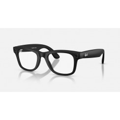 Очки с камерой Ray-Ban Meta Wayfarer Gen 2 RW4012 Matte Black / Clear, L, 53-22-155 мм