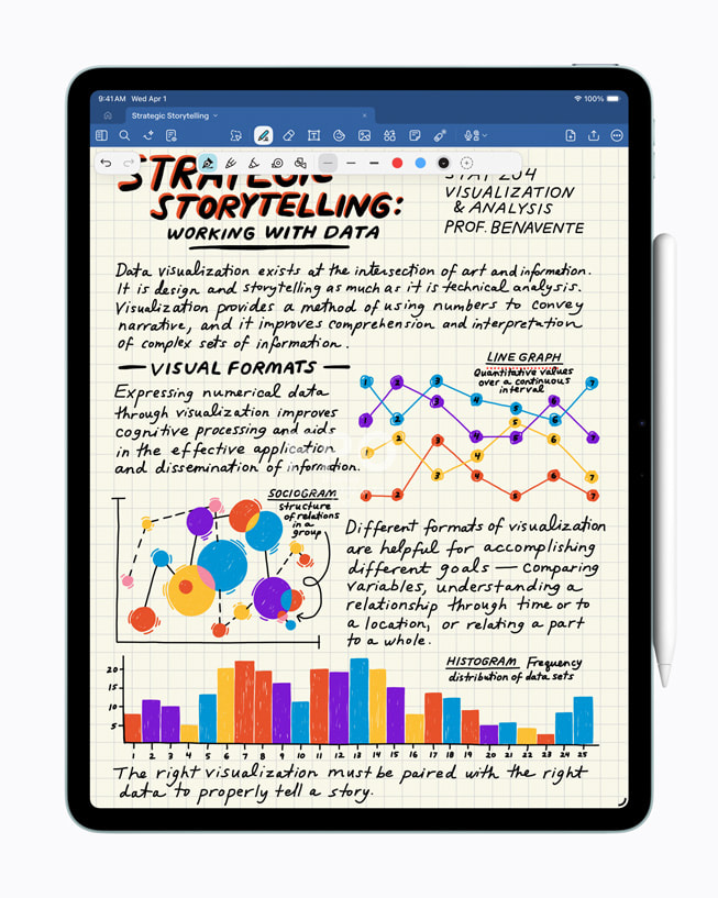 Конспект в Goodnotes на iPad Air M4