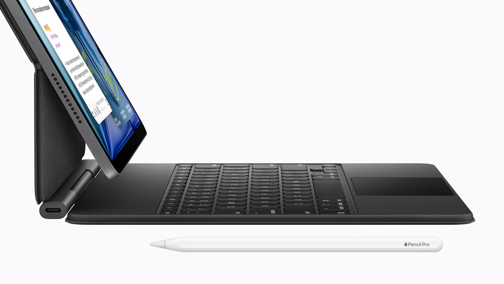 iPad Air M4 с Magic Keyboard и Apple Pencil Pro